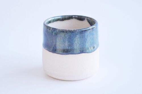 Azure Blue Handmade Espresso Cup