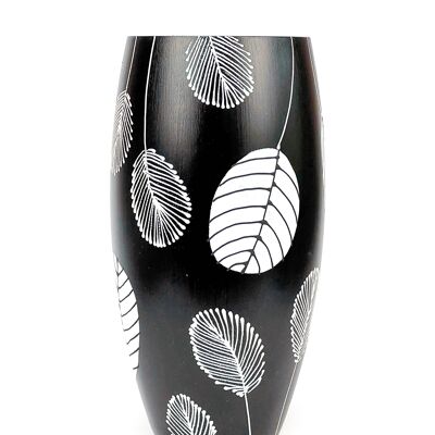Vase en verre décoratif d'art 7518/300/sh104.3