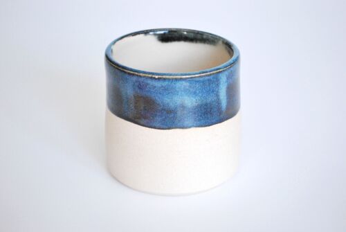 Electric Azure Handmade Espresso Cup