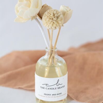 Peony and Rose Flower Diffuser