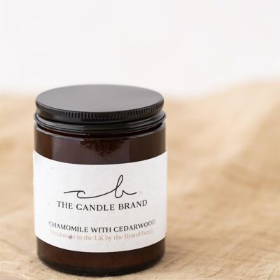 Chamomile and Cedarwood 30 Hour Candle