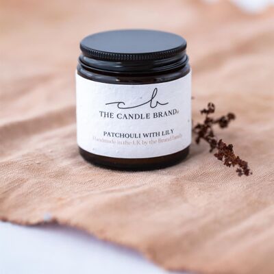 Patchouli with Lily 20 Hour Candle