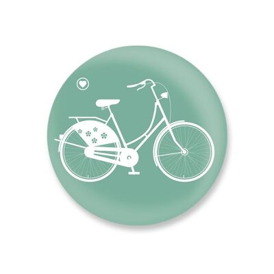 Botón magnético "bicicleta holandesa"