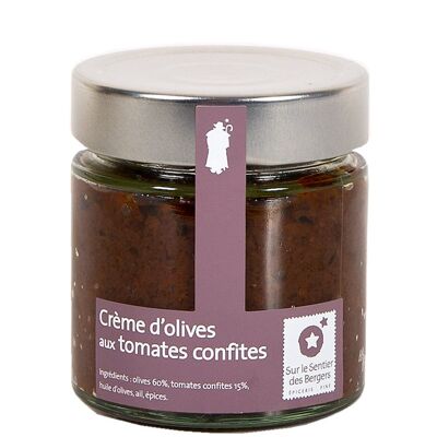 Cream of olives with candied tomatoes - 180g