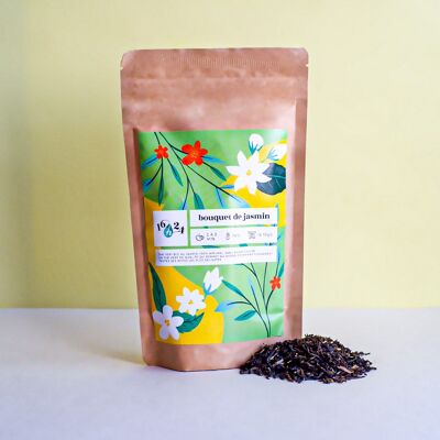 Tè al bouquet di gelsomino biologico / tè verde al gelsomino -100g