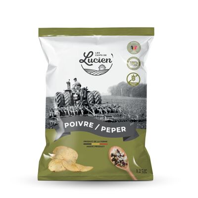 Lucien Poivre patatas fritas 125 gr