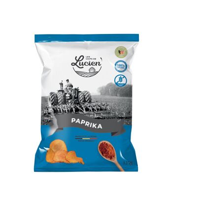 Chips di Lucien Paprika 125 gr