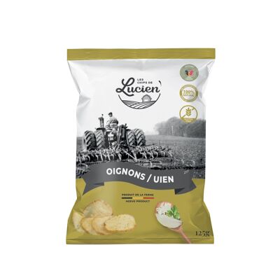 Lucien Onions crisps 125 gr