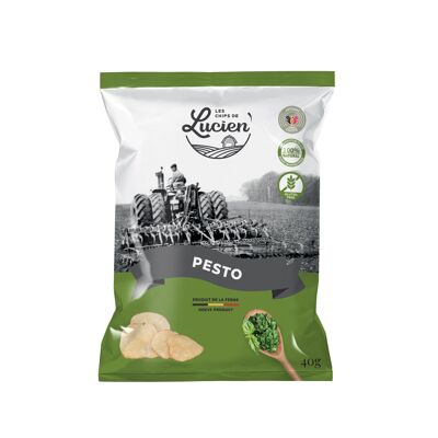 Les chips de Lucien Pesto 40 gr