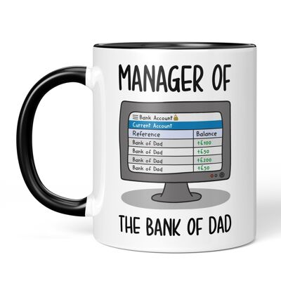 Bank of Dad Fathers Day Mug
