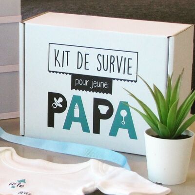 Caja regalo de nacimiento para papá - Body Parma