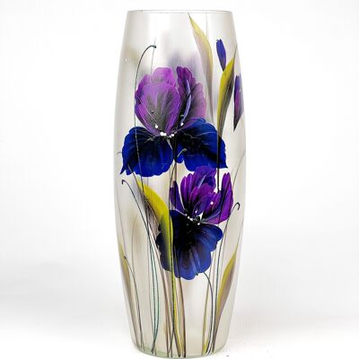 Vaso decorativo in vetro artistico 7124/400/sh013