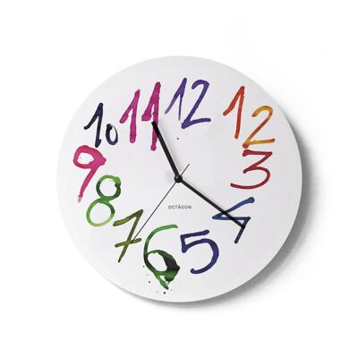 Octagon clock. pepa - Octagon Design