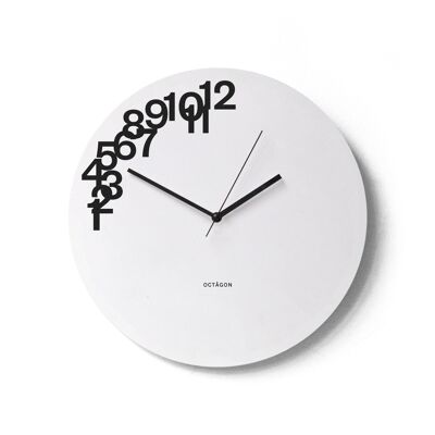 Octàgon clock. ampp - Octagon Design