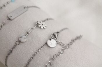 Bracelet Love Charm - Argent 2