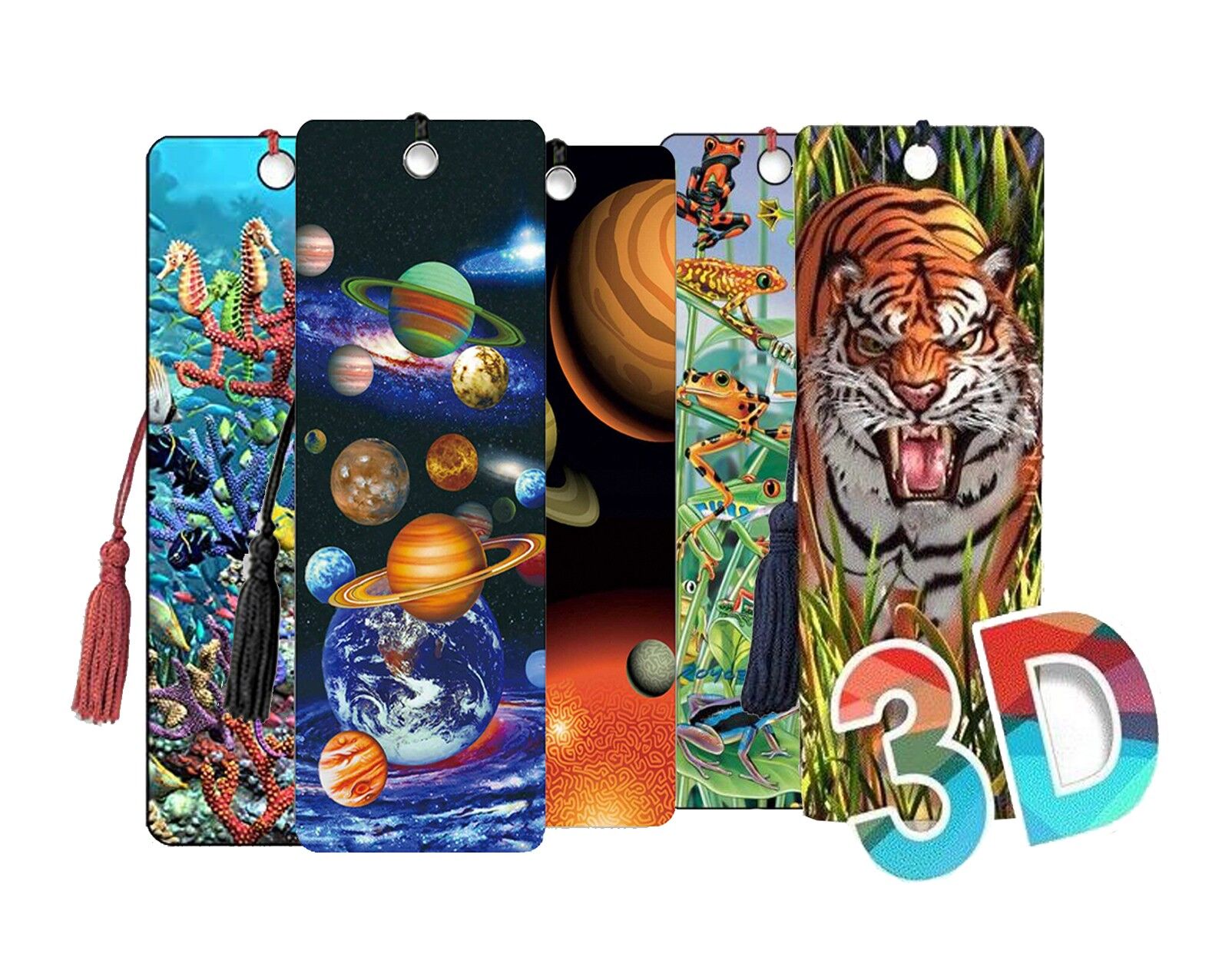 3D-Lesezeichen (sortiert)