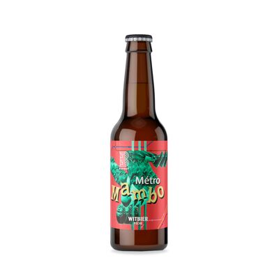 BAPBAP - Metro Mambo, Witbier Peach (botella 33cl)