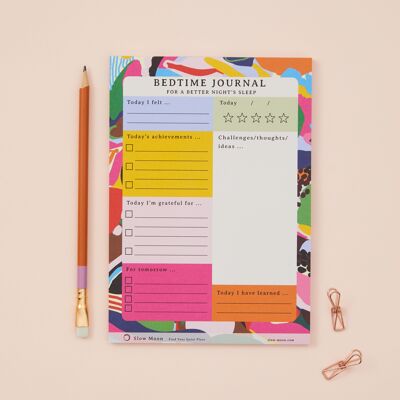 Bedtime Journal - for a better night's sleep - A5