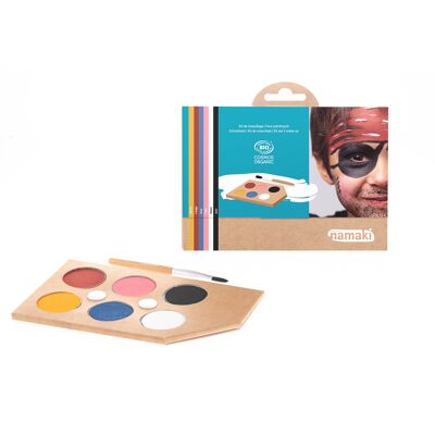 Kit 6 couleurs de maquillage Arc-en-ciel