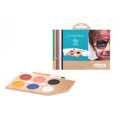 Rainbow 6-color makeup kit