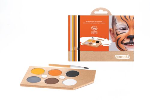 Kit 6 couleurs de maquillage Vie Sauvage