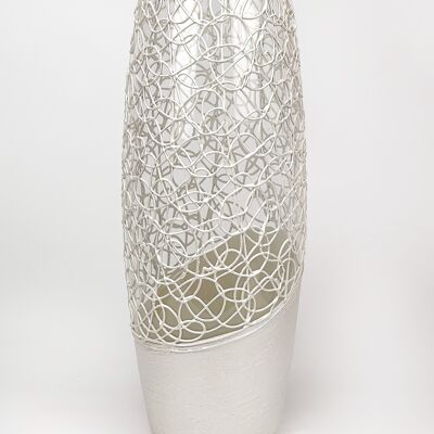 Vase en verre décoratif d'art 7124/400/sh262