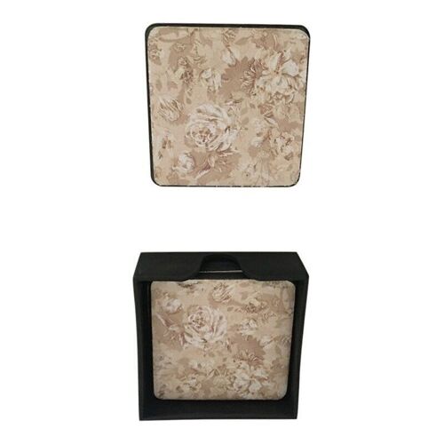 Coasters square 11 cm Flowers