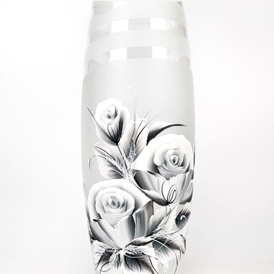 Vaso decorativo in vetro artistico 7124/400/sh351