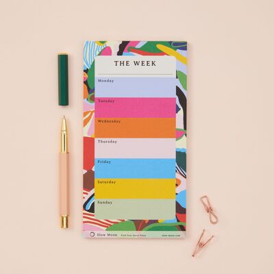 La semana - Cuaderno de una línea de 7 días - DL
