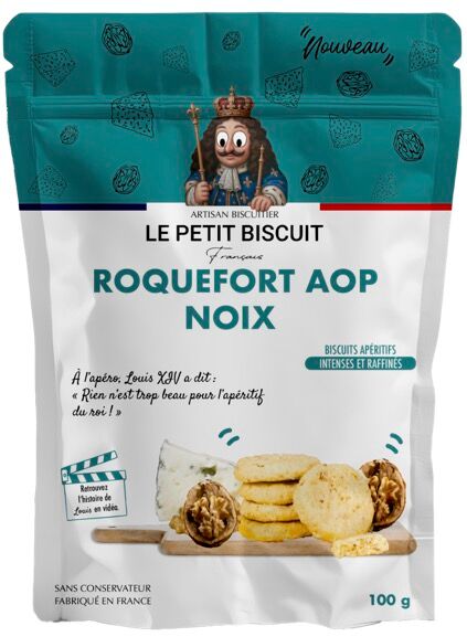 Roquefort AOP Walnut Biscuit