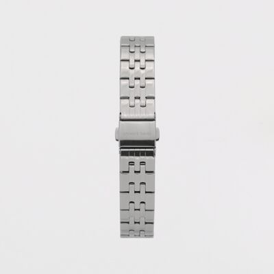16mm Strap - Silver Linked