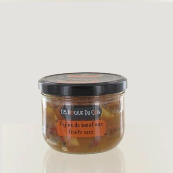 Bocal de Tajine de boeuf aux fruits secs - Bocal 100% local & artisanal 1