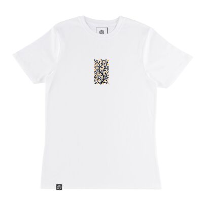 CLEMENTINE Camiseta blanca de bambú y algodón orgánico