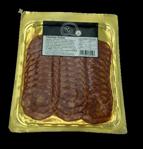 Chorizo extra ibérique hors froid