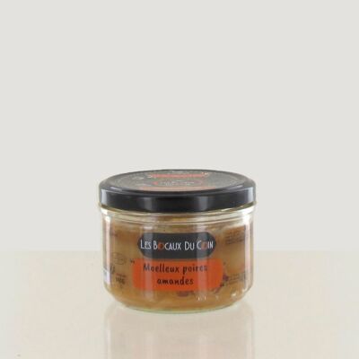 Jar of Pear and Almond Moelleux - 100% artisanal jar