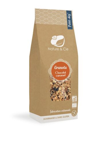 Granola artisanal chocolat caramel - Sans Gluten