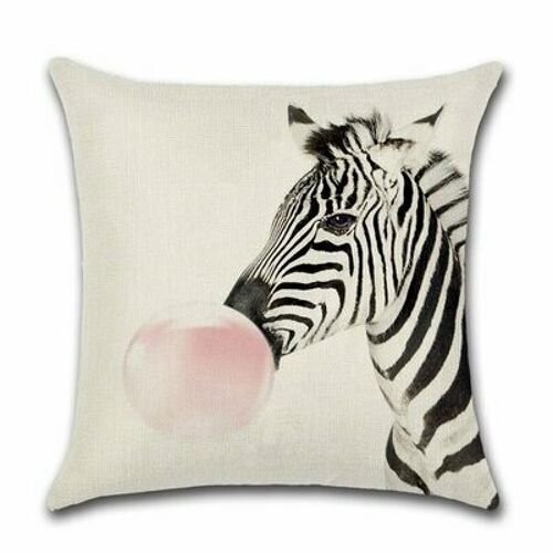 Cushion Cover Animal Party - Zebra