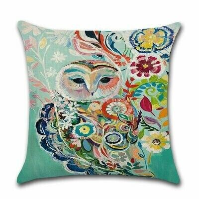 Cushion Cover Colourfull - Owl