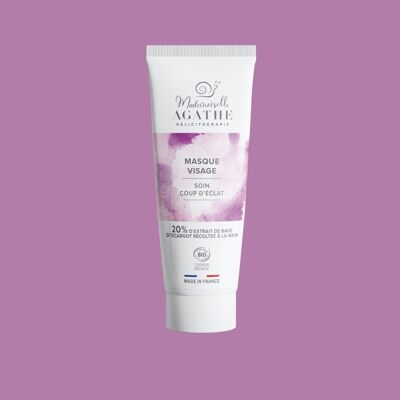 Certified organic face mask - radiance treatment