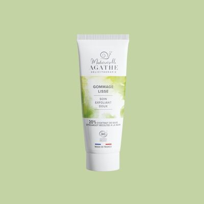 Certified organic smooth scrub - gentle exfoliating treatment