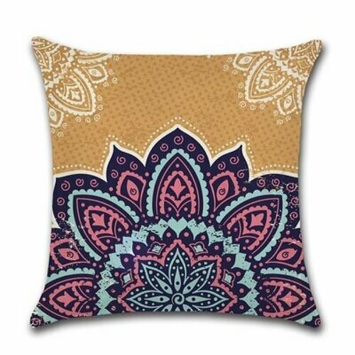 Cushion Cover Marrakech - Brown & Purple