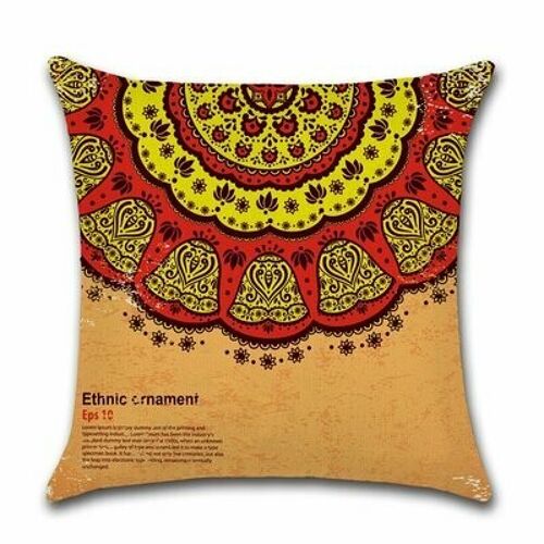 Cushion Cover Marrakech - Brown & Red