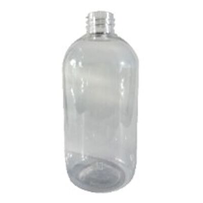 Empty glass bottle 1 liter