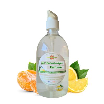 Parfümiertes hydroalkoholisches Gel Flasche 500 ml