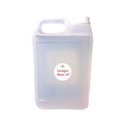 Vinaigre blanc 14° Bidon 5 litres