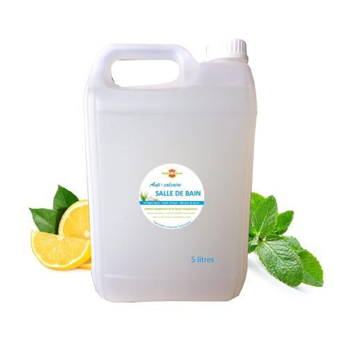 Anti-calcaire Salle de Bain Bidon 5 litres