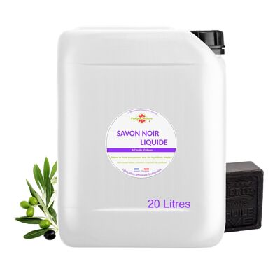 Liquid black soap 20 liter canister