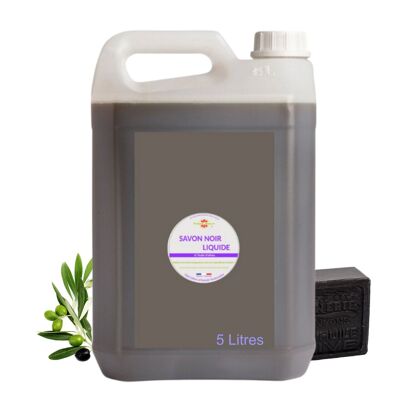 Liquid black soap 5 liter canister