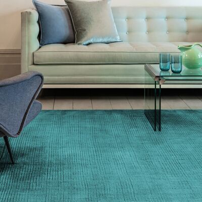 York Rug 160x230cm Teal