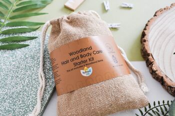 Trousse de départ pour le lavage des cheveux et du corps sans plastique Woodland 2